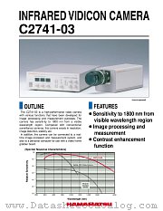 C2741-03 datasheet pdf Hamamatsu Corporation
