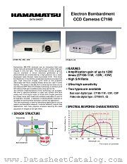 C7190-12W datasheet pdf Hamamatsu Corporation