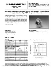 F4655-13 datasheet pdf Hamamatsu Corporation