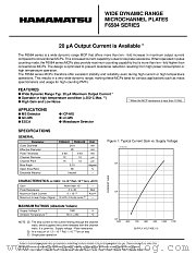 F6584-09 datasheet pdf Hamamatsu Corporation