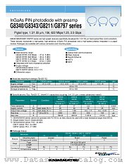 G8211-32 datasheet pdf Hamamatsu Corporation