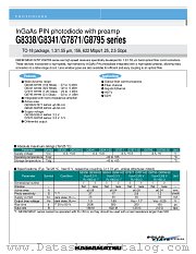 G8338-02 datasheet pdf Hamamatsu Corporation