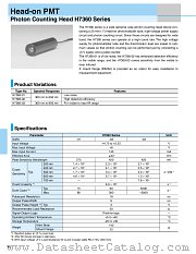 H7360 datasheet pdf Hamamatsu Corporation