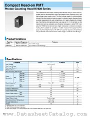 H7828 datasheet pdf Hamamatsu Corporation
