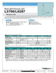L6287 datasheet pdf Hamamatsu Corporation