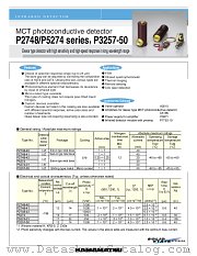 P5274-50 datasheet pdf Hamamatsu Corporation