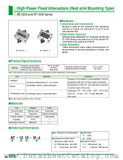 AT-1210-J datasheet pdf Hirose Electric