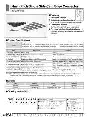 CR23A-10SA-4DS datasheet pdf Hirose Electric