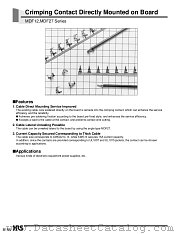MDF27-1416P datasheet pdf Hirose Electric