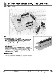 MSD7B-18P-2.54DSA datasheet pdf Hirose Electric