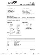 HT24LC02 datasheet pdf Holtek Semiconductor