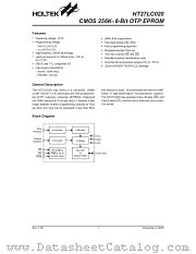 HT27LC020 datasheet pdf Holtek Semiconductor