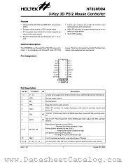 HT82M39A datasheet pdf Holtek Semiconductor