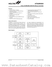 HT82M980A datasheet pdf Holtek Semiconductor
