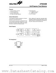HT9020B datasheet pdf Holtek Semiconductor