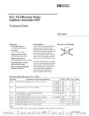 ATF10136 datasheet pdf Agilent (Hewlett-Packard)