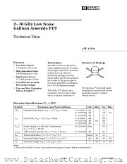 ATF-13736 datasheet pdf Agilent (Hewlett-Packard)