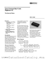 HBCC-0500 datasheet pdf Agilent (Hewlett-Packard)