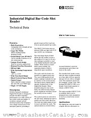 HBCS-7150 datasheet pdf Agilent (Hewlett-Packard)
