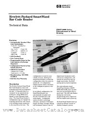 HBSW-8300 datasheet pdf Agilent (Hewlett-Packard)