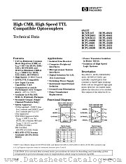 HCPL2601 datasheet pdf Agilent (Hewlett-Packard)