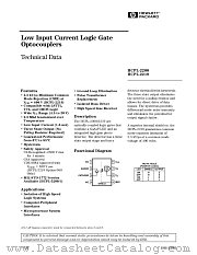 HCPL-2231 datasheet pdf Agilent (Hewlett-Packard)