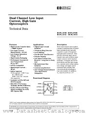 HCPL-0731 datasheet pdf Agilent (Hewlett-Packard)