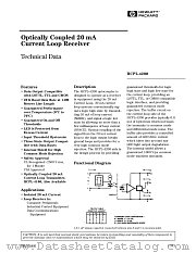 HCPL-4200 datasheet pdf Agilent (Hewlett-Packard)