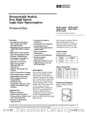 HCPL-543X datasheet pdf Agilent (Hewlett-Packard)