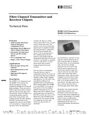 HDMP-1512 datasheet pdf Agilent (Hewlett-Packard)