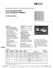 HDSP-5308 datasheet pdf Agilent (Hewlett-Packard)