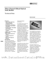 HGLM-1063 datasheet pdf Agilent (Hewlett-Packard)