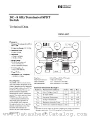 HMMC-2007 datasheet pdf Agilent (Hewlett-Packard)
