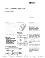 HPMX-3003-BLK datasheet pdf Agilent (Hewlett-Packard)