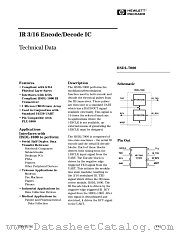 HSDL-7000 datasheet pdf Agilent (Hewlett-Packard)