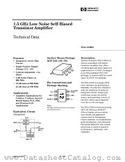 INA-12063-TR1 datasheet pdf Agilent (Hewlett-Packard)