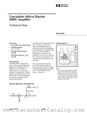 MSA-0300-GP4 datasheet pdf Agilent (Hewlett-Packard)
