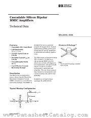 MSA-0336-TR1 datasheet pdf Agilent (Hewlett-Packard)