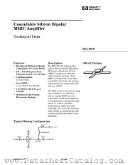 MSA-0910 datasheet pdf Agilent (Hewlett-Packard)