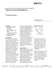 VTO-8950 datasheet pdf Agilent (Hewlett-Packard)