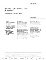 XMT5160B-622-SC datasheet pdf Agilent (Hewlett-Packard)