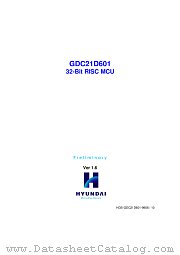 GDC21D601 datasheet pdf Hynix Semiconductor