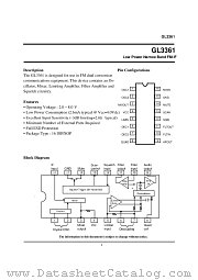 GL3361 datasheet pdf Hynix Semiconductor