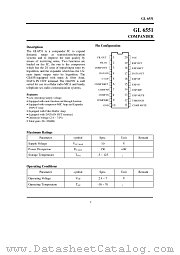 GL6551 datasheet pdf Hynix Semiconductor
