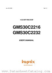 GMS30C2216 datasheet pdf Hynix Semiconductor