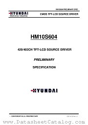 HM10S604 datasheet pdf Hynix Semiconductor