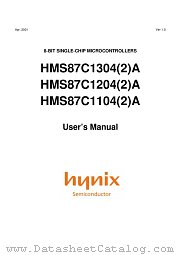 HMS87C1102A datasheet pdf Hynix Semiconductor