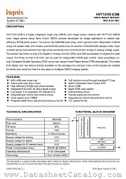 HV7131D-COB datasheet pdf Hynix Semiconductor