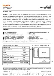 HV7141D datasheet pdf Hynix Semiconductor