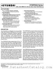 HY29F040A datasheet pdf Hynix Semiconductor